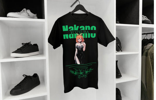 Yotsuba Nakano vestido negro